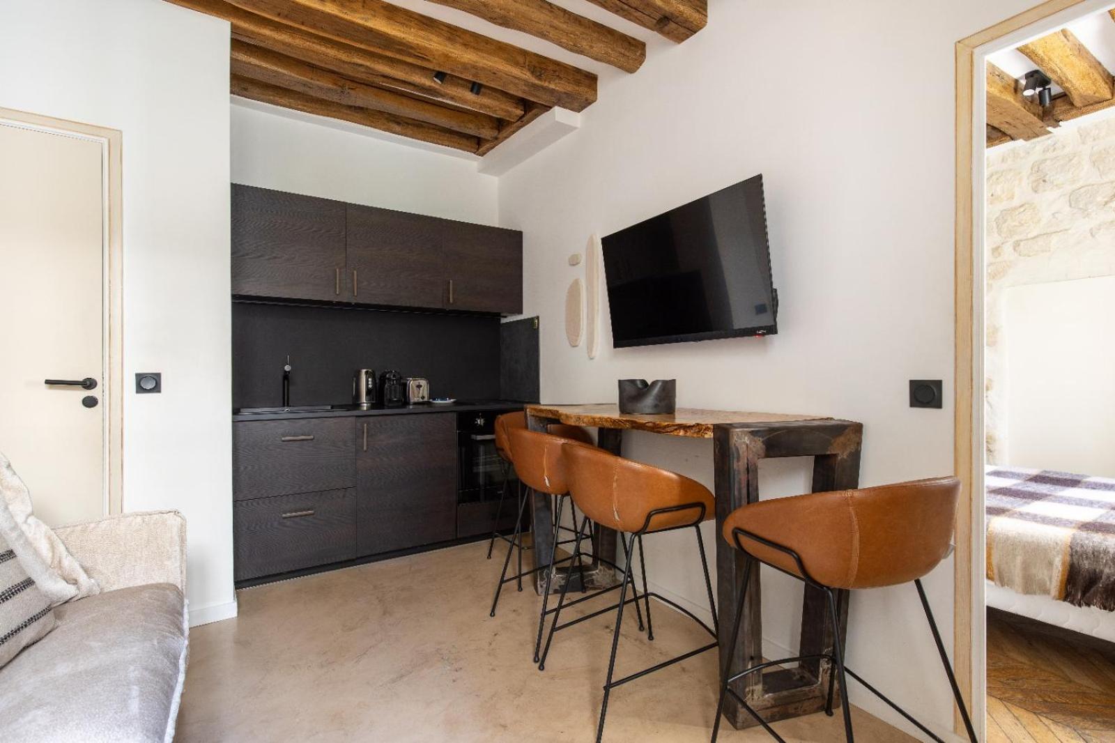 Authentic Apartment - 1Br-4P - Le Marais Paris Exterior photo